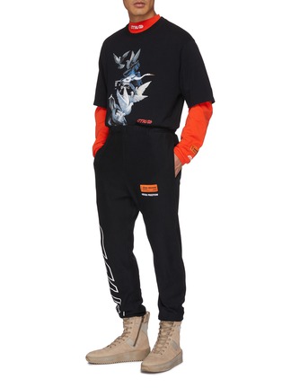 Figure View - Click To Enlarge - HERON PRESTON - 'Doves' graphic print T-shirt