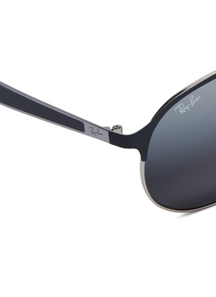 Detail View - Click To Enlarge - RAY-BAN - 'RB3606' mirror metal aviator sunglasses