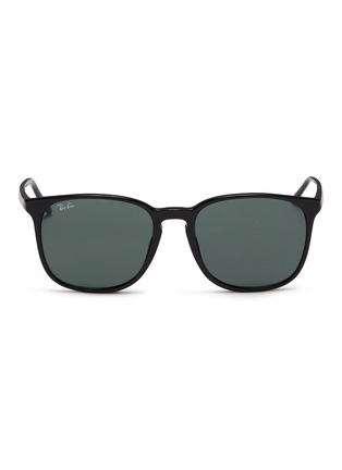 Main View - Click To Enlarge - RAY-BAN - 'RB4387' acetate square sunglasses