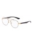 Main View - Click To Enlarge - RAY-BAN - 'RX8418' contrast temple metal square optical glasses