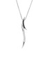 Main View - Click To Enlarge - JOHN HARDY - 'Bamboo' sapphire spinel silver pendant necklace