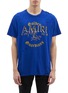 Main View - Click To Enlarge - AMIRI - 'Amiri Team' logo slogan print distressed T-shirt