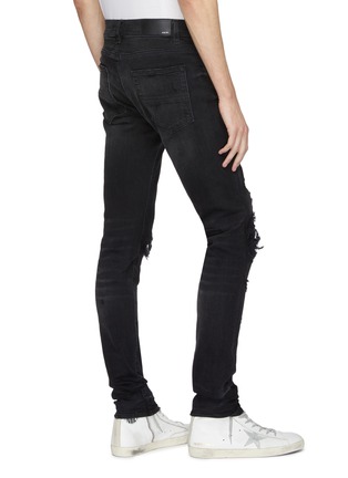 Back View - Click To Enlarge - AMIRI - 'Super Repair' ripped skinny jeans