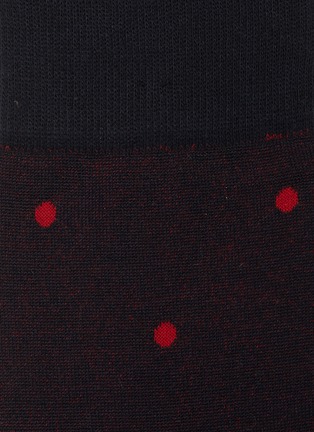 Detail View - Click To Enlarge - FALKE - Polka dot intarsia socks