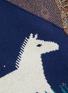  - ALANUI - 'Horses In Love' belted fringe graphic jacquard oversized cashmere cardigan