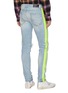 Back View - Click To Enlarge - AMIRI - 'Broken Painter' ripped skinny jeans