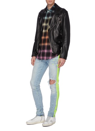 Figure View - Click To Enlarge - AMIRI - 'Broken Painter' ripped skinny jeans