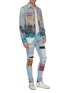Figure View - Click To Enlarge - AMIRI - 'Art Patch' ripped skinny jeans