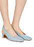 Figure View - Click To Enlarge - BY FAR - 'Danielle' slingback leather pumps