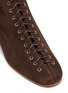 Detail View - Click To Enlarge - BY FAR - 'Becca' lace-up suede ankle boots