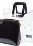 Detail View - Click To Enlarge - STAUD - 'Shirley' leather handle strass embellished PVC tote