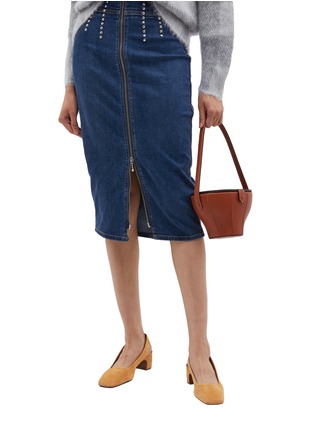 Figure View - Click To Enlarge - STAUD - 'Alice' leather bucket bag