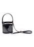 Detail View - Click To Enlarge - STAUD - 'Bissett' PVC and leather bucket bag