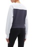 Back View - Click To Enlarge - CALVIN KLEIN PERFORMANCE - Logo print colourblock sweatshirt