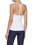 Back View - Click To Enlarge - ALO YOGA - 'Motivate' mesh yoke strappy performance tank top