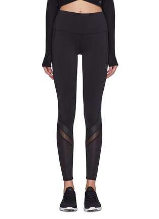 Main View - Click To Enlarge - ALO YOGA - 'Elevate' panelled performance leggings
