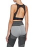 Back View - Click To Enlarge - ALO YOGA - 'Incline' cutout back sports bra