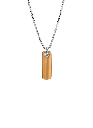 Main View - Click To Enlarge - JOHN HARDY - 'Classic Chain' tiger eye pendant necklace
