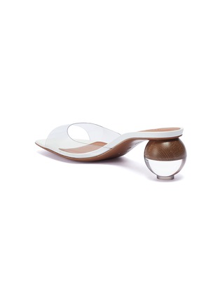  - NEOUS - 'Opus' sphere heel PVC sandals