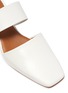 Detail View - Click To Enlarge - NEOUS - 'Masdevallia' sphere heel cutout leather mules