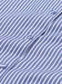  - VALENTINO GARAVANI - Sash Mandarin collar stripe shirt