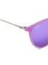 Detail View - Click To Enlarge - RAY-BAN - 'RJ9060S' rubberised front metal square junior sunglasses