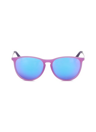 Main View - Click To Enlarge - RAY-BAN - 'RJ9060S' rubberised front metal square junior sunglasses