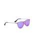 Figure View - Click To Enlarge - RAY-BAN - 'RJ9060S' rubberised front metal square junior sunglasses