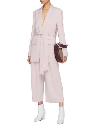 Figure View - Click To Enlarge - TIBI - 'Stella' pleated culottes