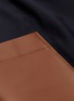  - TIBI - 'Tablier Plainweave' contrast cargo pocket paperbag pants