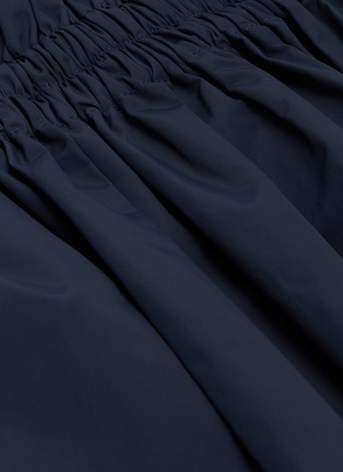 Detail View - Click To Enlarge - TIBI - Shirred waistband skirt