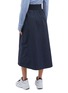 Back View - Click To Enlarge - TIBI - Shirred waistband skirt