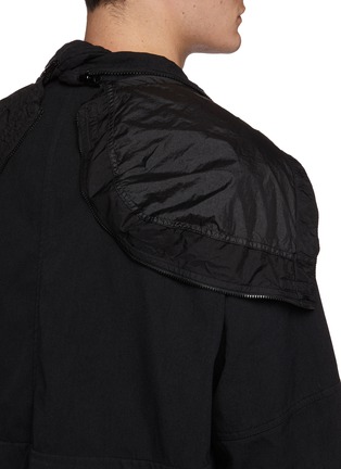 - STONE ISLAND - Retractable hood detachable hem HOLLOWCORE jacket