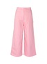 Main View - Click To Enlarge - TIBI - Garment dyed denim culottes