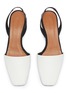 Detail View - Click To Enlarge - NEOUS - 'Sarco' cutout sculptural heel slingback leather pumps