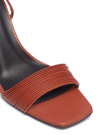 Detail View - Click To Enlarge - NEOUS - 'Dilema' strappy leather slingback sandals