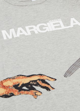  - MAISON MARGIELA - Logo hand graphic print T-shirt