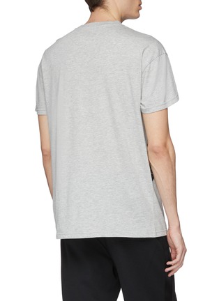 Back View - Click To Enlarge - MAISON MARGIELA - Logo hand graphic print T-shirt