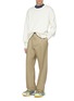 Figure View - Click To Enlarge - MAISON MARGIELA - Distressed cotton sweater