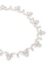 Detail View - Click To Enlarge - HEFANG - 'Classical Lace' cubic zirconia silver necklace