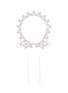 Main View - Click To Enlarge - HEFANG - 'Court Lace' cubic zirconia silver necklace
