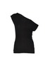 Main View - Click To Enlarge - JACQUEMUS - Twisted sleeve one-shoulder knit top