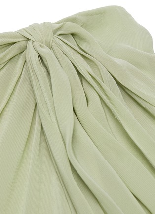 Detail View - Click To Enlarge - JACQUEMUS - Gathered drape strapless dress