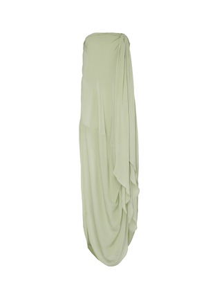 Main View - Click To Enlarge - JACQUEMUS - Gathered drape strapless dress