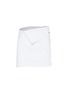 Main View - Click To Enlarge - JACQUEMUS - Folded waistband denim mini skirt