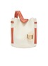 Main View - Click To Enlarge - DANSE LENTE - 'Josh' colourblock drawstring bucket shoulder bag