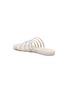 Detail View - Click To Enlarge - PEDRO GARCIA  - 'Gala' Swarovski crystal strappy satin sandals