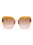 Main View - Click To Enlarge - FENDI - 'Tropical Shine' Acetate square sunglasses