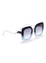 Figure View - Click To Enlarge - FENDI - Tropical Shine' Acetate square sunglasses