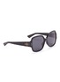 Figure View - Click To Enlarge - DIOR - 'Lady Dior Studs' acetate square sunglasses